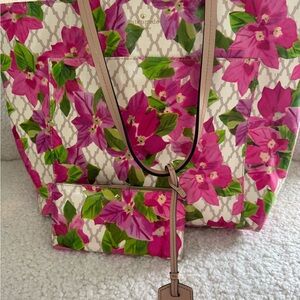 Kate Spade Bayard Place Riley Tote Bag and wallet